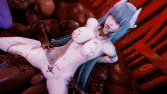 [3D动画/NTR/CV] Elarbaby：D-20 玉藻前&清姬 性感姐妹花黑色巨根激情爆肏 