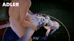 【MMD/ADLER/纯啪】3月28日新作：星铁 白丝遐蝶/泳装阿格莱雅/黑丝大黑塔