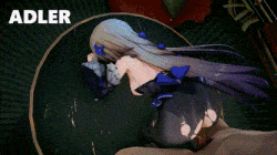 【MMD/ADLER/纯啪】3月28日新作：星铁 白丝遐蝶/泳装阿格莱雅/黑丝大黑塔-第6张图片-萌站