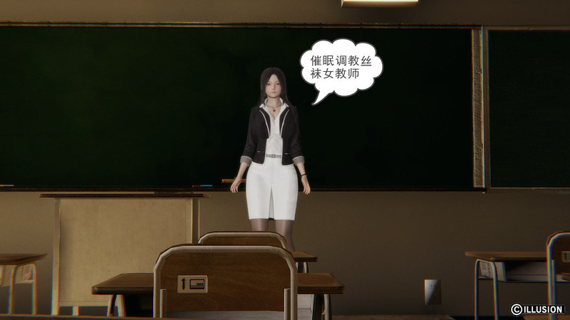 催眠调教丝袜女教师1-4(完)-第6张图片-萌站
