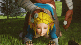 [3D动画] zelda and bogobur 塞尔达 落难公主被兽人狠狠侵犯中出-第2张图片-萌站