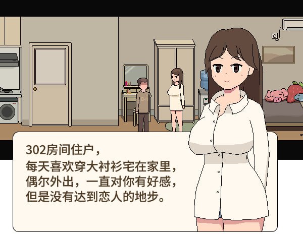 PC/#SLG #官中 #PC #像素动态 #DLC 开发商：#タイムマシン 名称：美女公寓 发行日期：2025 年 3 月 30 日