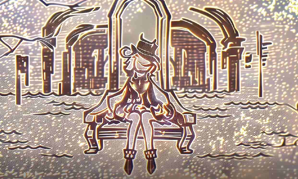 Iwara - 【AI MMD】Furina de Fontaine - Help Me ♡ 