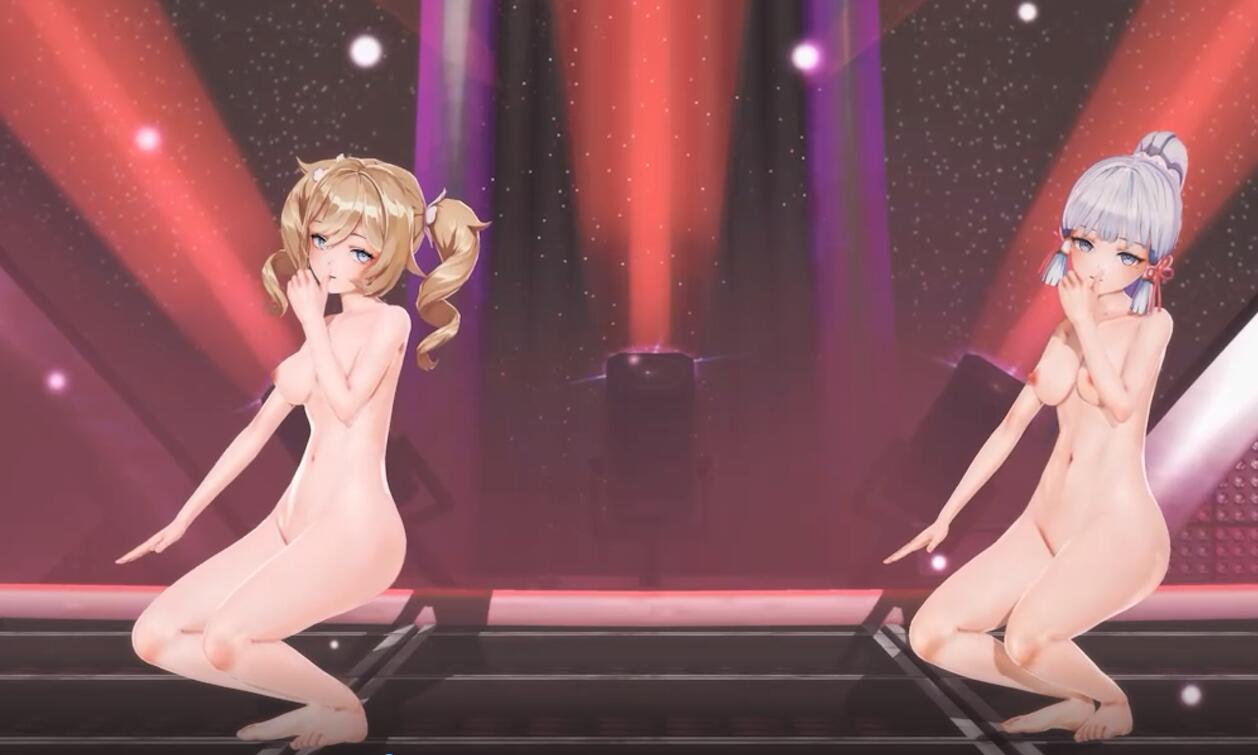 Iwara - Ayaka & Barbara - Chocolate Cream【神里綾華 & 芭芭拉】SFX _ Sex & Dance【19】 -第5张图片-萌站