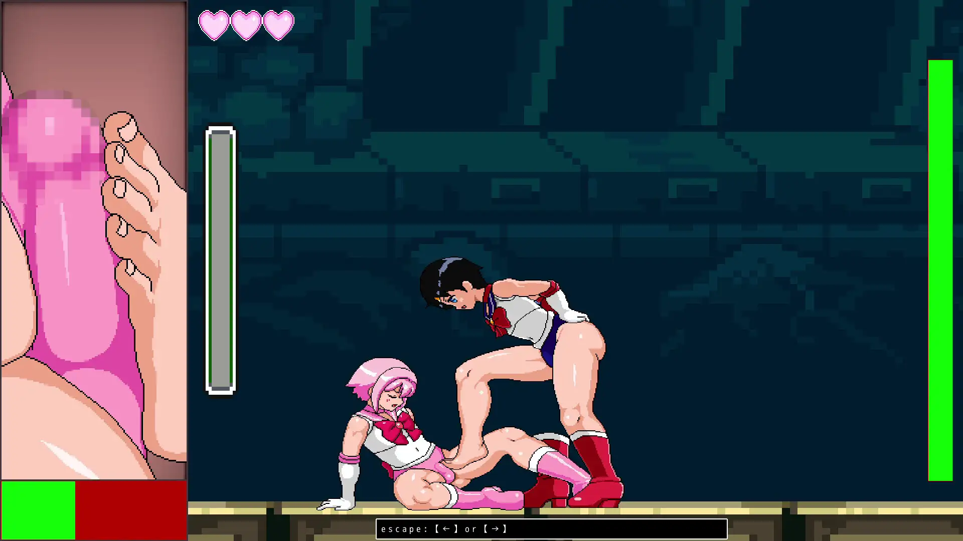 [汉化横版ACT战斗像素开大车逆奸动态] [78]女怪人VS女装战士君2[1G]-第9张图片-萌站