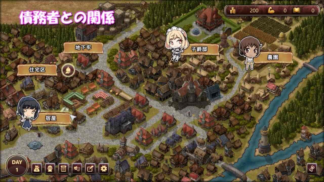 新官中[战略SLG/后宫/强X] 大人的童话剧场 ~讨债子爵~ 大人の童話劇場~借金取り子爵~ STEAM官方中文版+全回想 [1.30G]-第2张图片-萌站