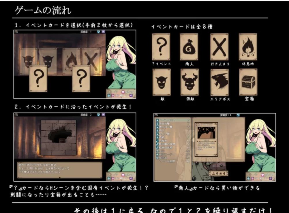 [日式RPG/PC]精灵少女莉菲雅与梦幻迷宫AI汉化版+作弊码-第2张图片-萌站