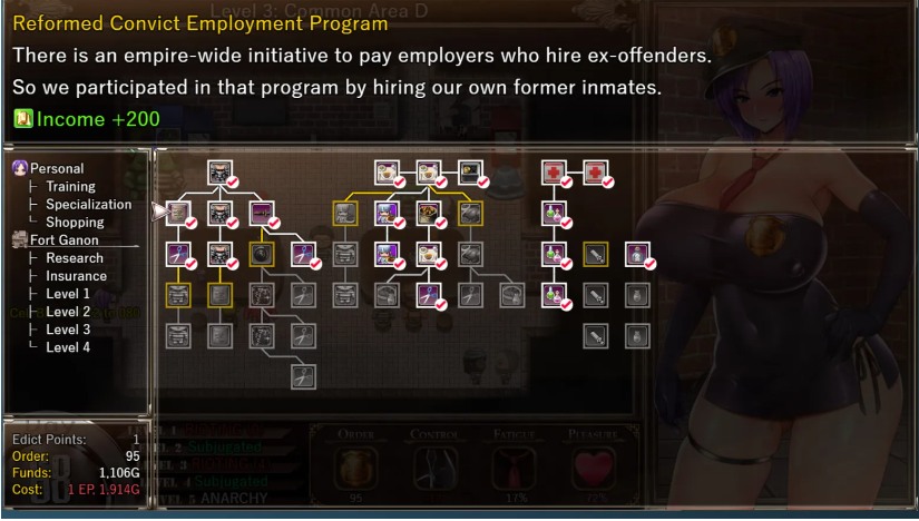 【日系/RPG/精品/官中/动态/PC/安卓joi】卡琳的监狱 Karryn’s Prison Ver1.3.0.89+全DLC 官方中文版【1.89G】【序号456】-第7张图片-萌站