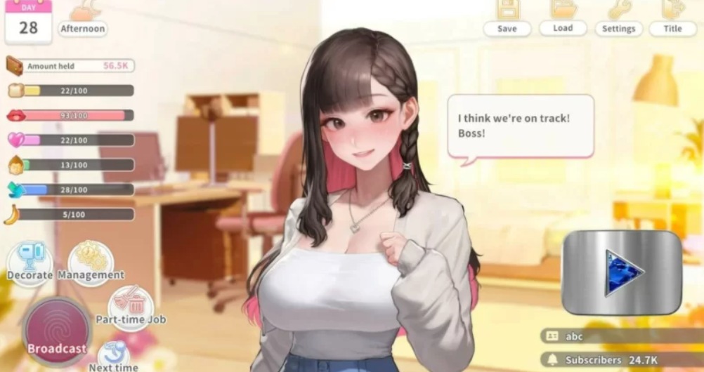[PC/养成互动SLG/动态] 直播开始！VTuber 训练 官中步兵版-第2张图片-萌站