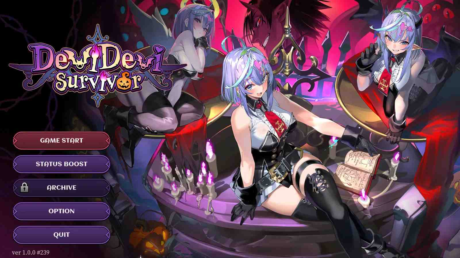【ACT/PC/官中/全动态/1.1G】恶魔恶魔幸存者 DeviDevi Survivor(デビデビサバイバー) -第3张图片-萌站