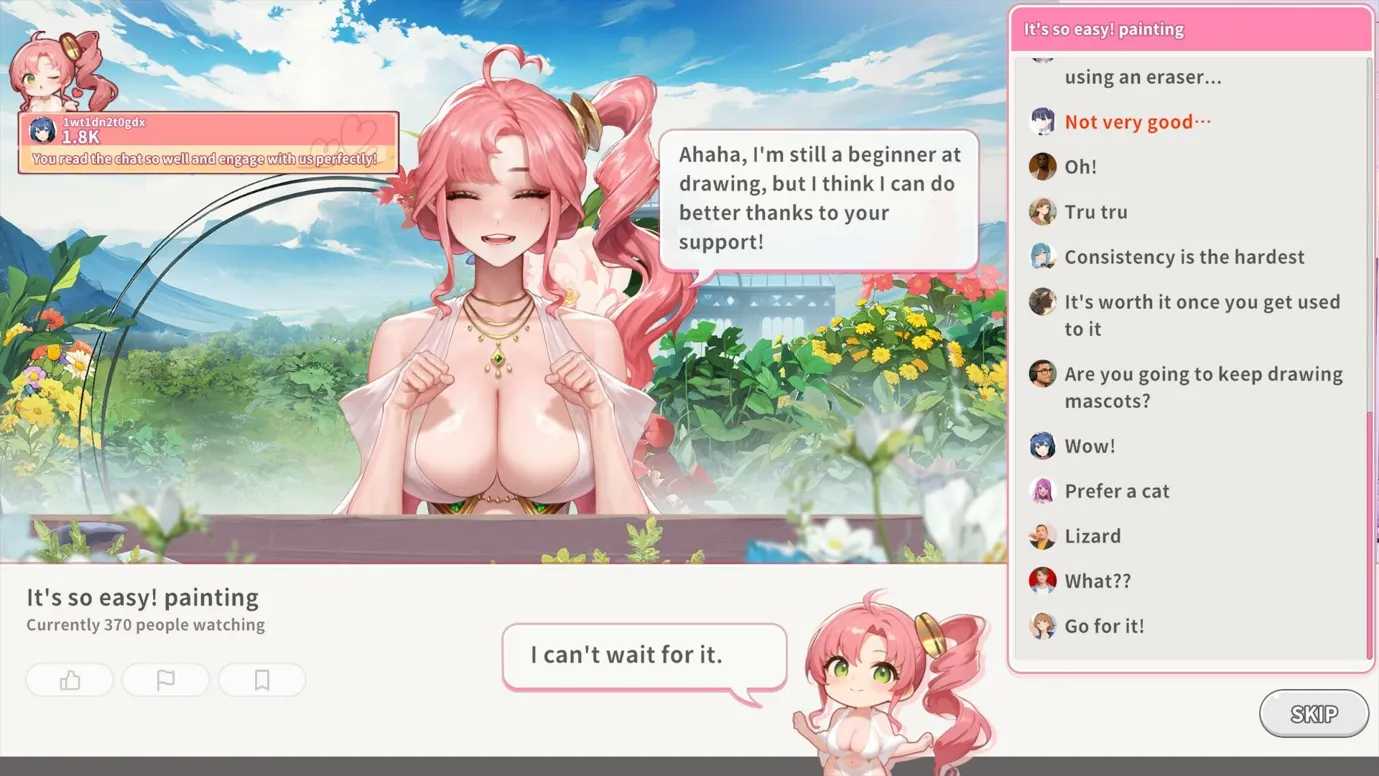 【日系SLG官中动态】直播开始!VTuber 训练 Streaming ON! VTuber Training 官方中文步兵版【698M】-第4张图片-萌站 【日系SLG官中动态】直播开始!VTuber 训练 Streaming ON! VTuber Training 官方中文步兵版【698M】-第4张图片-萌站