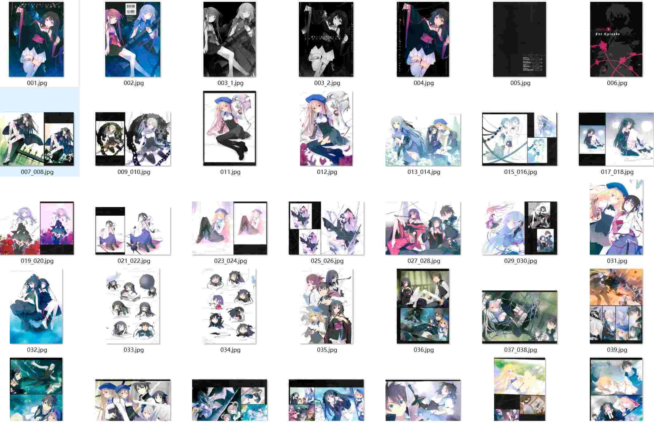 机巧少女不会受伤：機巧少女は傷つかない るろお ART WORKS（123P)