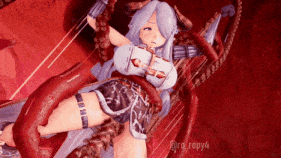 【巨乳 黑丝 触手 捆绑 揉乳 爆操 爆射 喷潮 中出】新作-POPPY-【グランブルーファンタジー】ナルメア触手責め-第8张图片-萌站 【巨乳 黑丝 触手 捆绑 揉乳 爆操 爆射 喷潮 中出】新作-POPPY-【グランブルーファンタジー】ナルメア触手責め-第8张图片-萌站