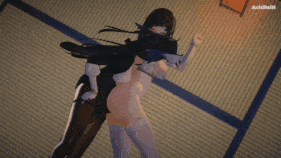 【巨乳 黑丝 扶她 口交 吞精 骑乘 后入 爆操 爆射 喷潮 中出】新作-108【Genshin impact】Yelan x Clorinde Futa 夜兰x克洛琳德sex [sound-NTR] 原神