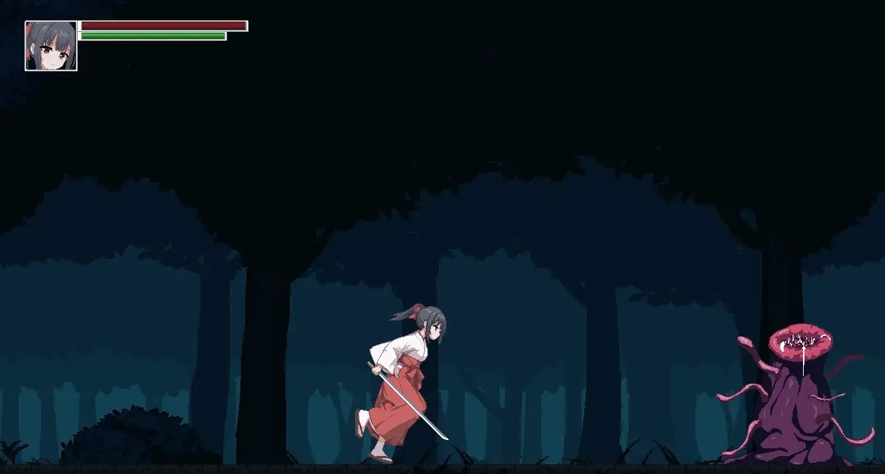 [DeepseekV3翻译][推荐/像素/巫女/触手/动态/全CG] 退魔巫女稻芽-第4张图片-萌站