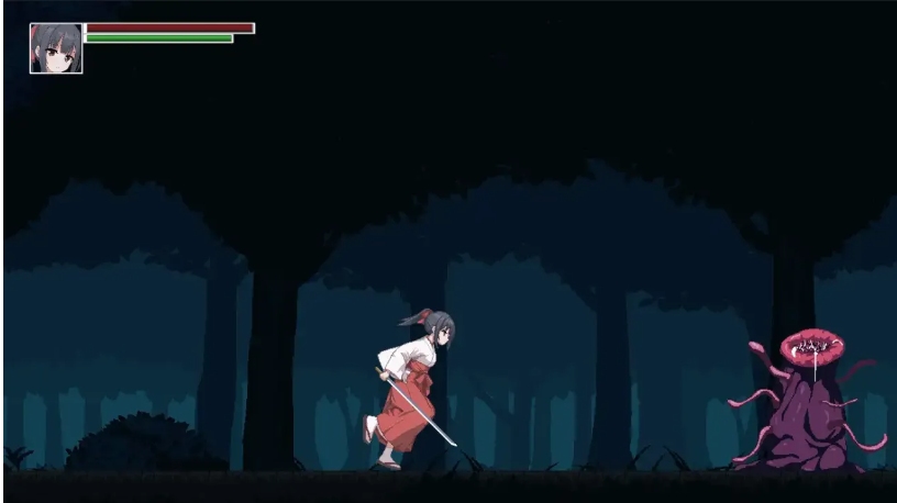 【日系/ACT/像素/AI汉化/全动态】退魔巫女イナメ Mtool汉化【1.13G】【序号504】