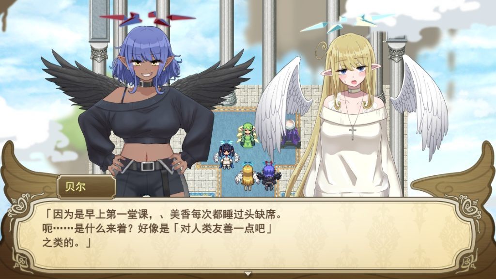【PC/DLC/爆款/CG/CV/2.02G】无精打采的天使缺少H学分~本体+爆款更新/换装/工具汉化/+DLC+CG/2.02G