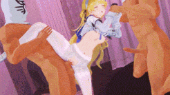 【MMD/煌めく星/纯啪】4月两部新作：鸣潮 白丝裤袜菲比~被玷污的圣堂修女(1+2)-第5张图片-萌站