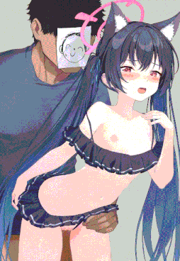 【l2d/步兵同人动画】Neneg 碧蓝档案 芹香-第3张图片-萌站