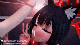 【巨乳 乳交 口交 吞精 腿交 手交 骑乘 后入 爆操 爆射 中出】新作-(Blue Archive) Wakamo - Alien - Dance and Segg-第2张图片-萌站