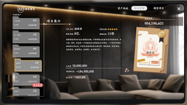 【真人互动SLG中文全动态】《开局五个亿》TENKOE 官方中文破解版【28.5G中文配音】