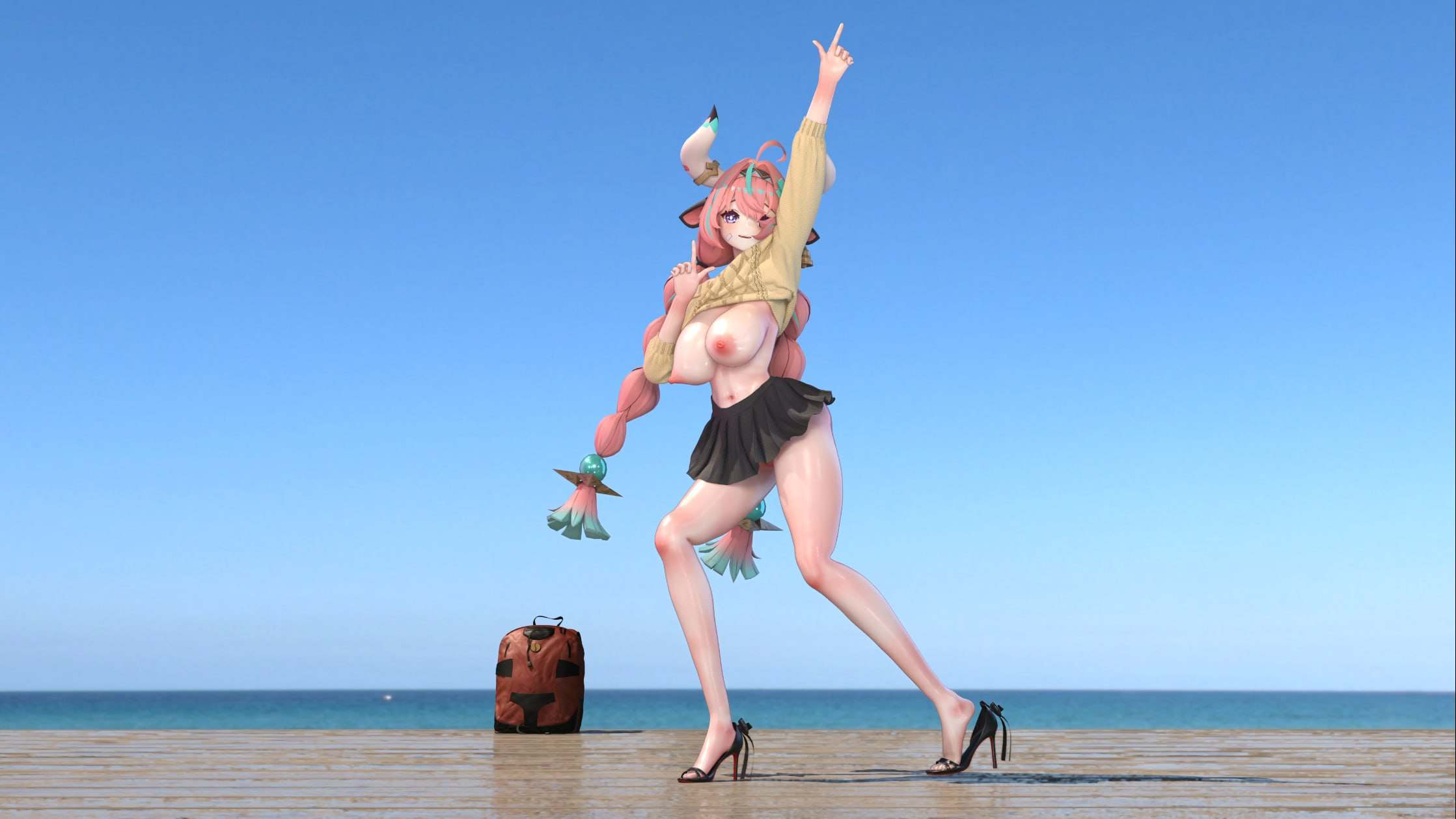 原神 瓦蕾莎MMD