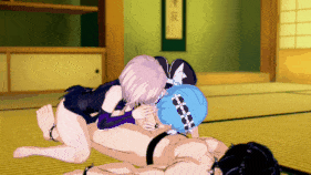 【巨乳 口交 吞精 舔穴 群P 骑乘 爆操 爆射 喷潮 中出】新作-3some hentai with Mash and Rem-第4张图片-萌站 【巨乳 口交 吞精 舔穴 群P 骑乘 爆操 爆射 喷潮 中出】新作-3some hentai with Mash and Rem-第4张图片-萌站