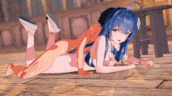 【MMD/fffdlxlx/纯啪】4月10日新作：碧蓝航线NTR 小鬼头们的玩具海伦娜-第4张图片-萌站