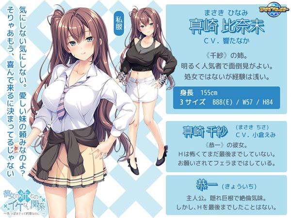 彼女の姉とのイケない関係～先っぽまでって約束なのに…