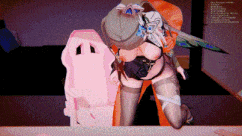 【MMD/Anryms4c41/纯啪】4月11日新作：崩坏NTR 薇塔与数据转移-第6张图片-萌站