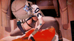 【MMD/Anryms4c41/纯啪】4月11日新作：崩坏NTR 薇塔与数据转移