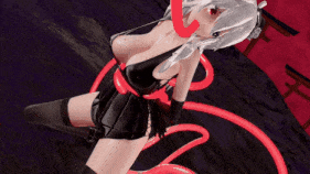 【巨乳 黑丝 触手 捆绑 口交 三洞齐入 爆操 爆射 中出】新作-203.Tentacle×Haku-第3张图片-萌站