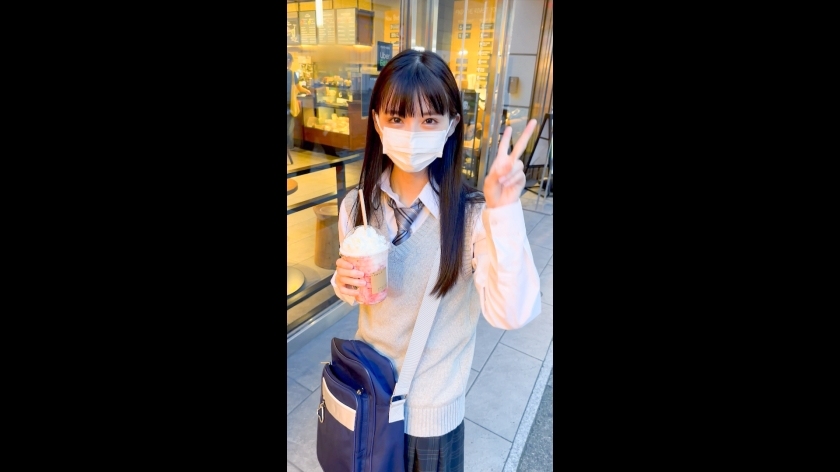 【美巨乳Eカップ】裏垢で知り合ったおじさんに失禁するほどイカされまくる黒髪ロングのアイドル級美少女(19)-第2张图片-萌站