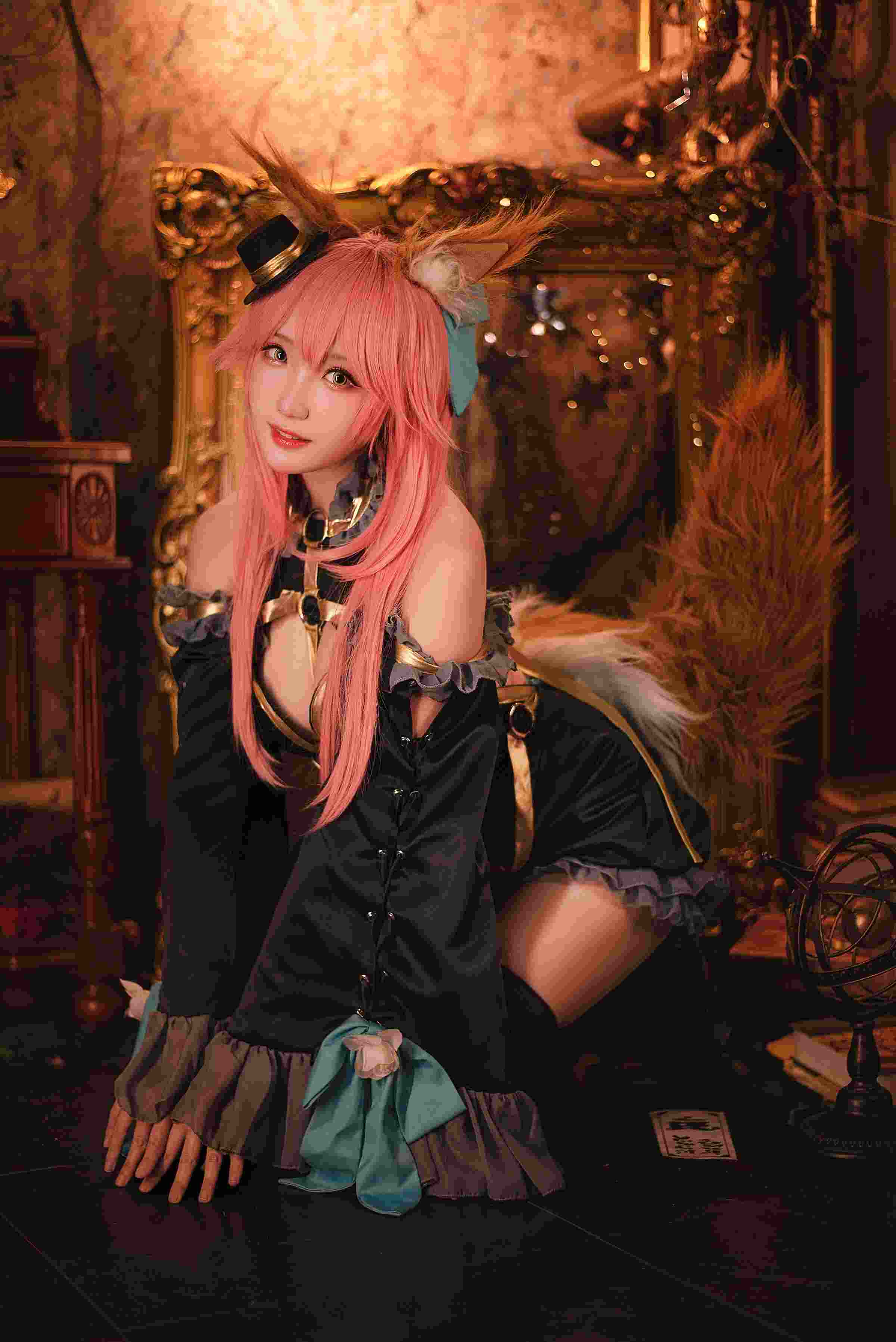 瓜希酱  玉藻前COS 20P