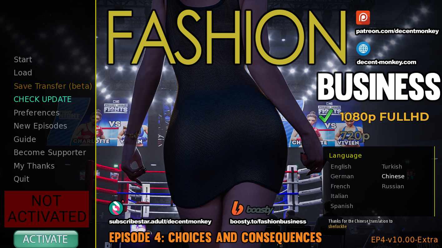 [SLG中文] PC时尚女王 莫妮卡 Fashion Business [Ep.4 v10.00[12.6G]