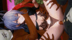 【MMD/yerrrg/纯啪】4月12日新作：鸣潮 魅魔赞妮成了赌场的玩具-第3张图片-萌站