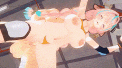 【MMD/β-Fire/纯啪】4月12日新作：原神 乳牛瓦雷莎的减肥日记(上)-第2张图片-萌站