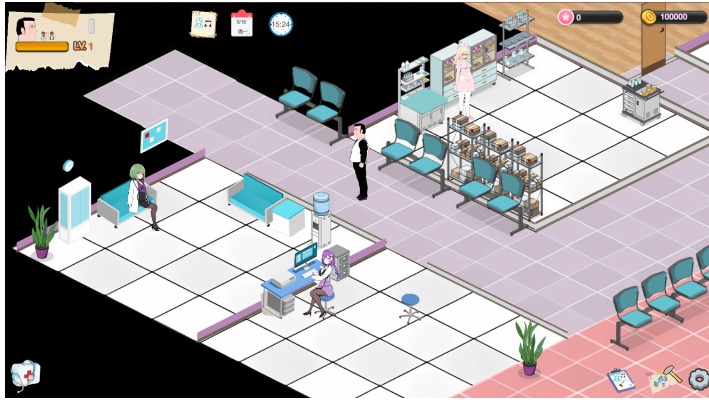 【SLG/官中/动态/无码】黑山综合医院 BM General Hospital Ver2.82 官方中文步兵版【1.95G】【序号666】