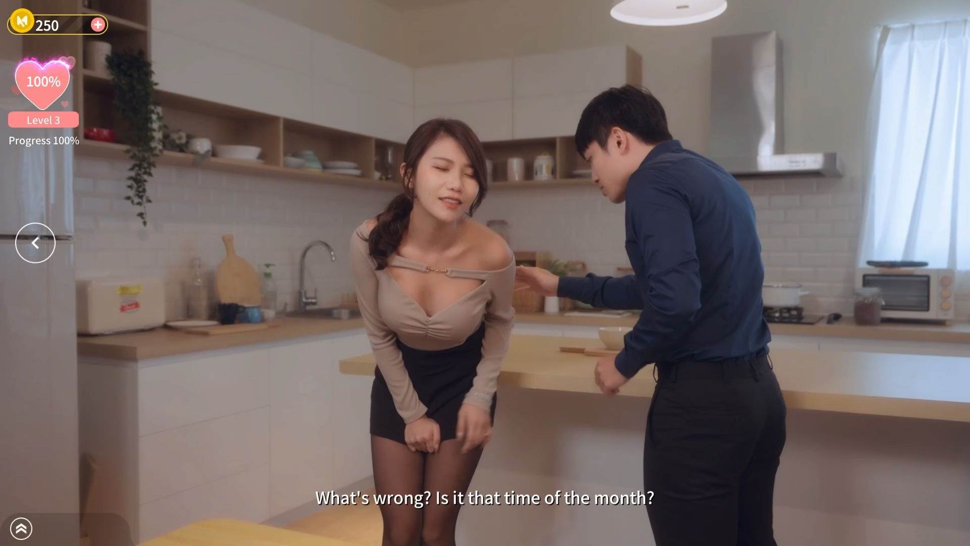 破解版[国产SLG/麻豆/真人/动态] 涩点点 人妻NTR 周甯 背着老公偷吃你 Sexy Click – Lonely pretty wife V.1.0 英文版+国语发音 [3.30G]-第5张图片-萌站