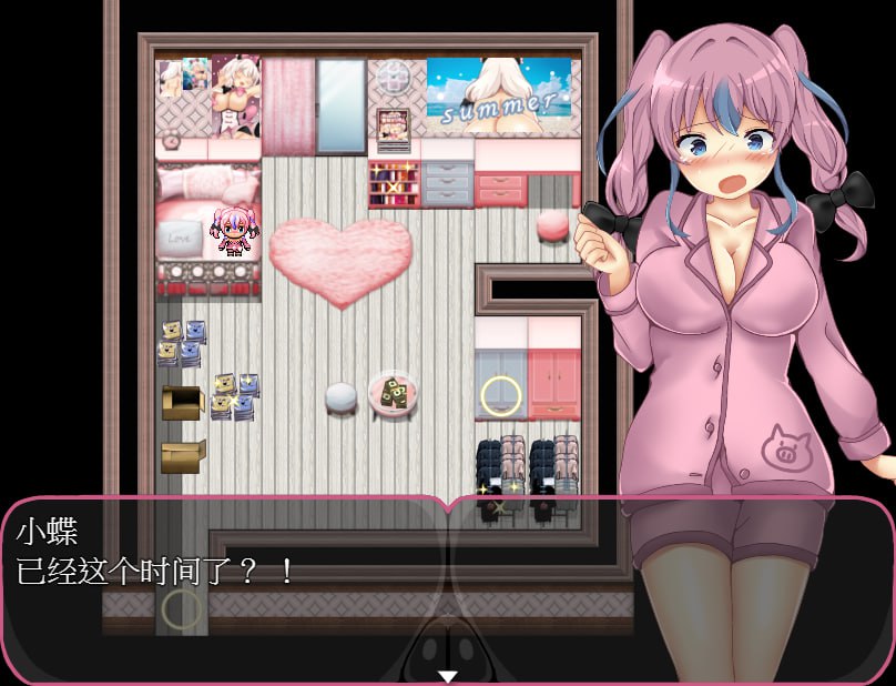 #缎带少女RANZE全裸徘徊中 #RANZEと全裸女りぼん v1.0.5 官方中文版 -第5张图片-萌站