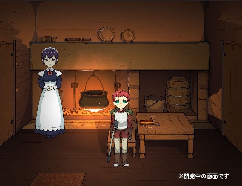 #战斧与女仆 #戦斧とメイドさん AI汉化版 -第3张图片-萌站