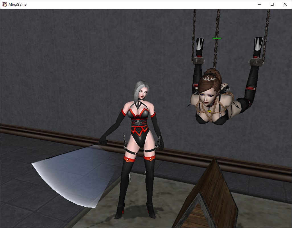 经典猎奇动作游戏（风魔米娜）中文版。228MB（全通关无码存档）
