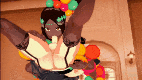 【巨乳 扶她 黑丝 口交 吞精 69式 骑乘 后入 爆操 爆射 喷潮 中出】新作-Timmera And Tifa Futa Hentai Sex-第11张图片-萌站