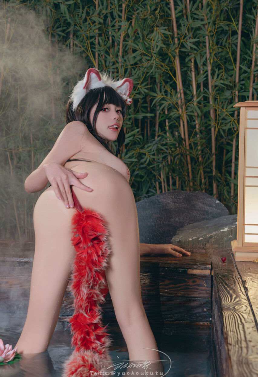 咬一口兔娘  狐之灵梦 cos 71P-第2张图片-萌站