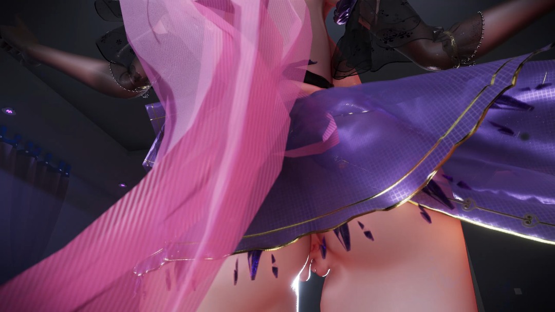 【3d步兵】崩坏三 爱莉希雅 【黑丝 巨乳 乳摇 美尻】-第3张图片-萌站