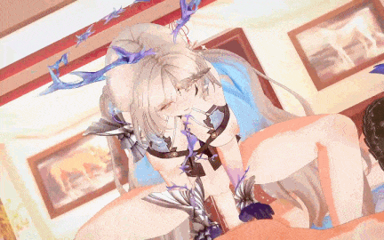 【动画/轮奸/乘骑/乳交/中出/后入/爆操】【MMD中字步兵】sleeping 4月作品：鸣潮 -卡提希娅+芙露德莉斯 3P [1v]【400MCV】-第9张图片-萌站