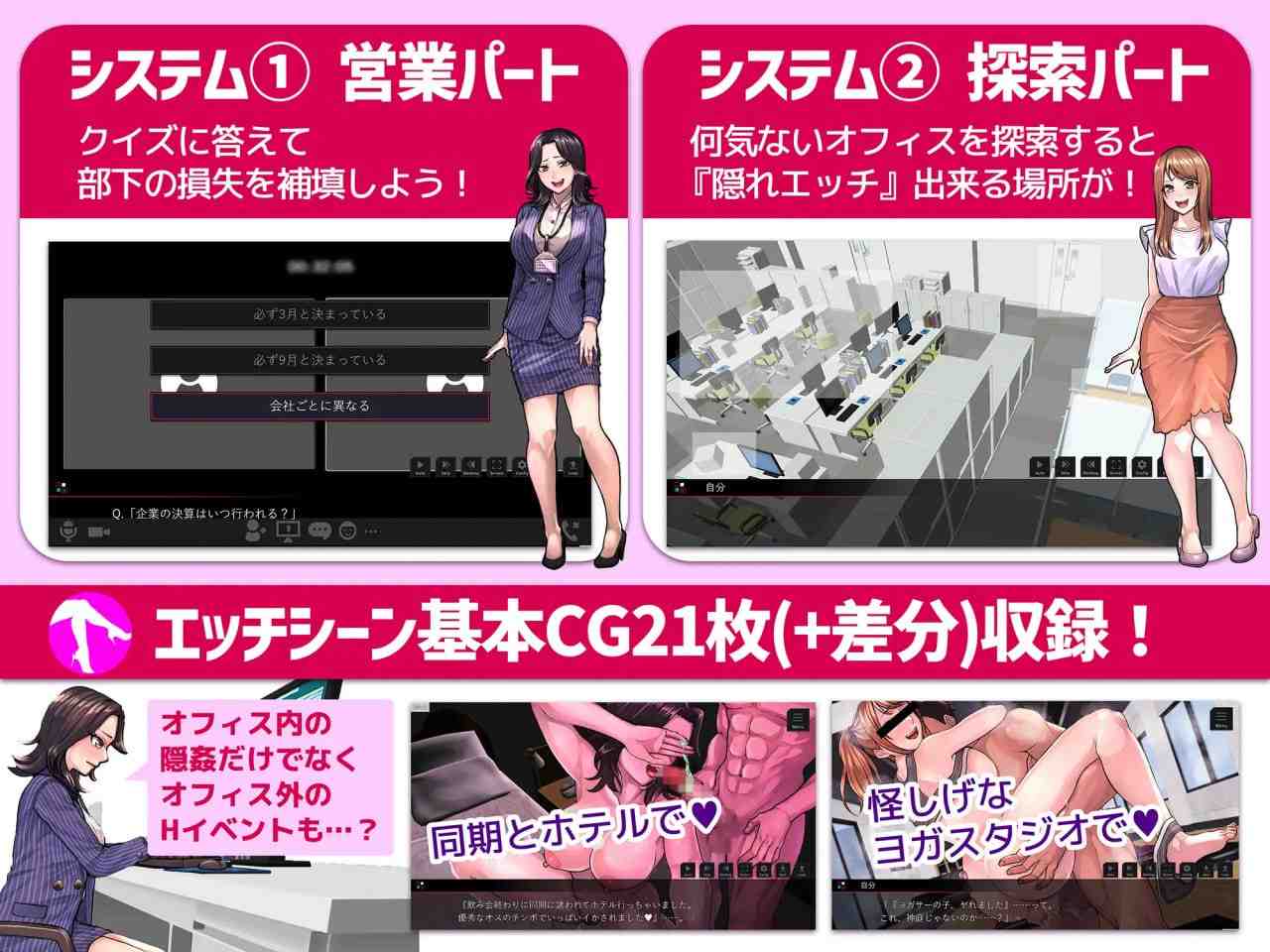 PC/SLG/#职场骚扰模拟器 #セクニケ-sexual communication- 汉化版【2025年04月13日0点 发售】-第6张图片-萌站