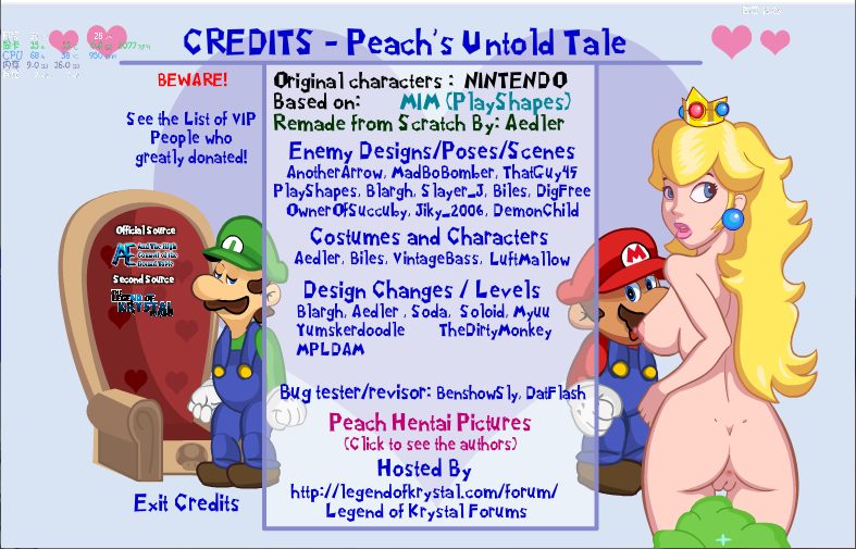 【ACT/PC/马里奥公主/同人游戏/】Mario is missing-Peach’s untold tale