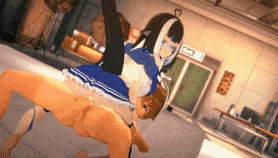 【巨乳 JK 口交 吞精 舔足 揉乳 骑乘 后入 爆操 爆射 喷潮 中出】新作-ShyLily pleasing a Fan-第5张图片-萌站