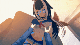 【巨乳 JK 口交 吞精 舔足 揉乳 骑乘 后入 爆操 爆射 喷潮 中出】新作-ShyLily pleasing a Fan-第12张图片-萌站